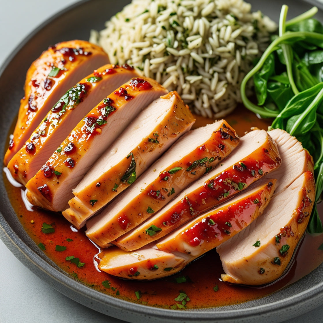 Crimson Garlic Chicken Breasts
