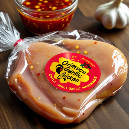 Crimson Garlic Chicken Breasts